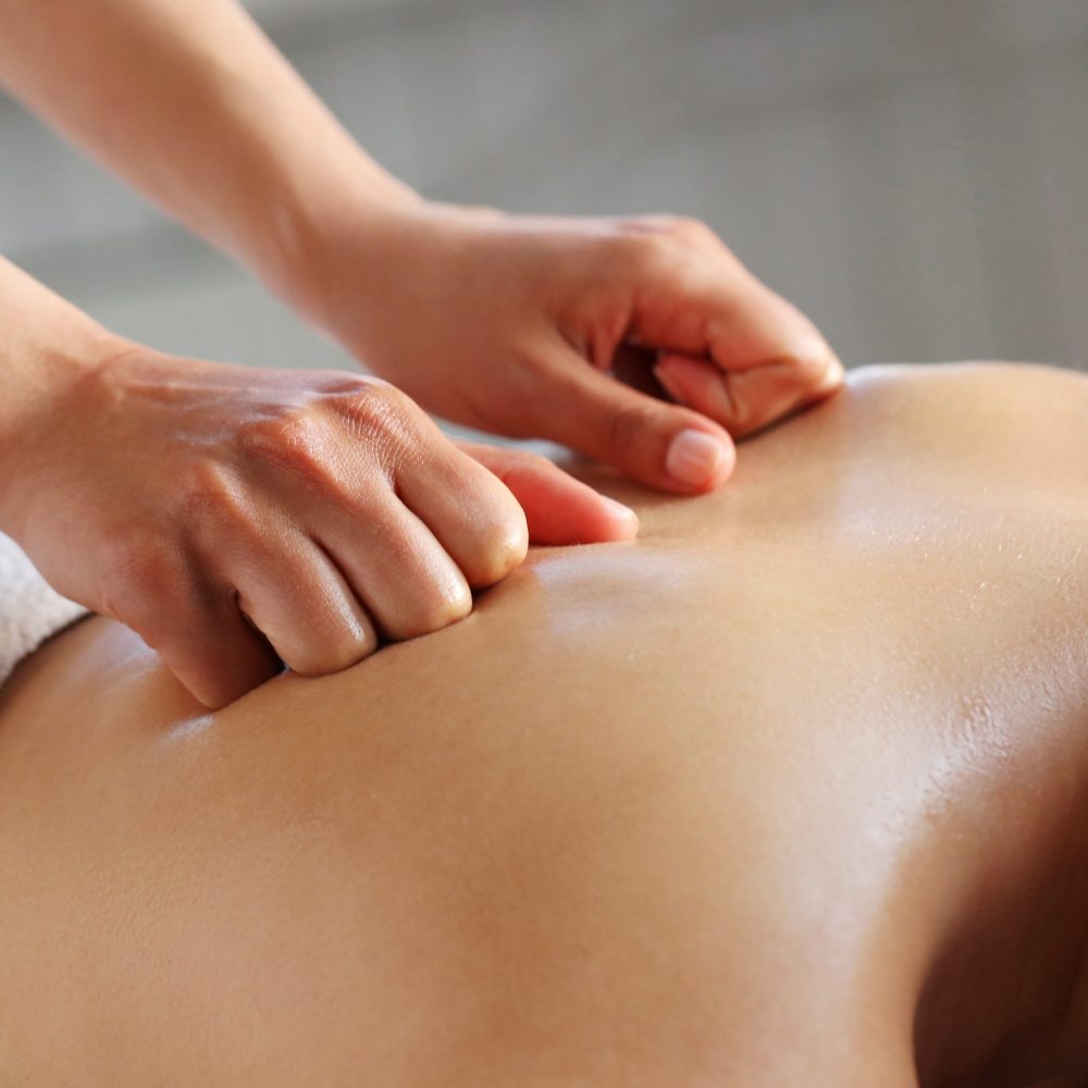 Beauty. Girl in the spa salon